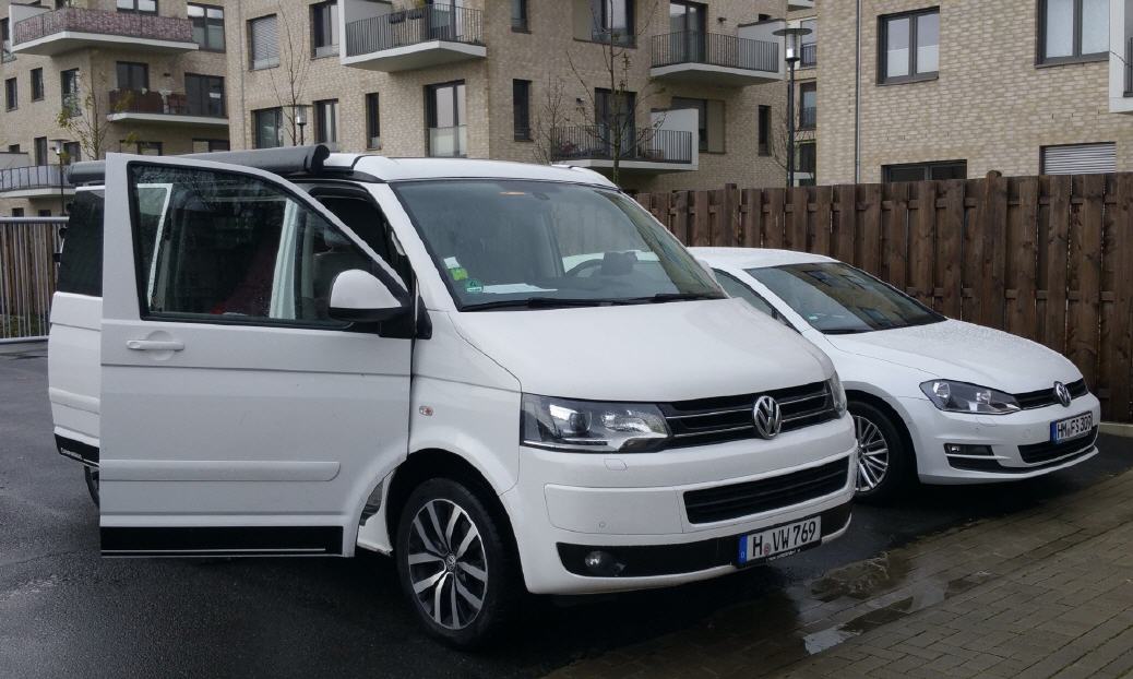 Übernahme des T5 von Camperdeal in Hannover